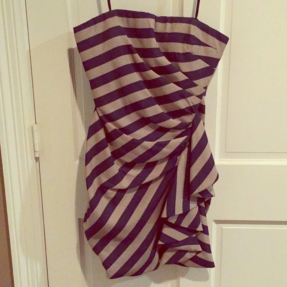 BCBG strapless dress